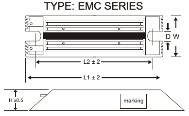 Aluminium Housed Chassis Mounted Wire Wound Resistors